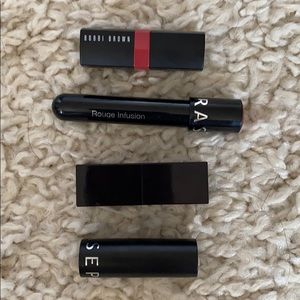 NEW Red lipsticks: bobbi brown, Sephora (4) NWOT